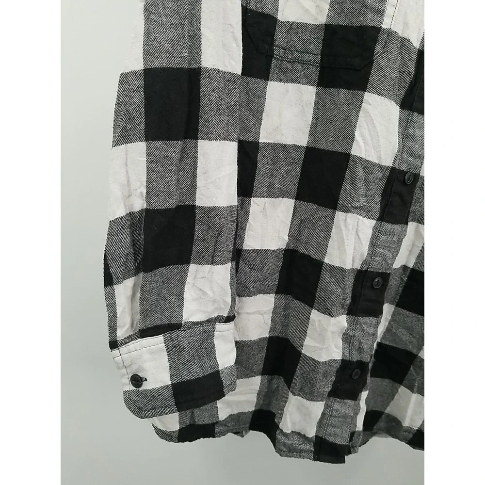 Levi's Womens Long Sleeve‎ Button Up Flannel Plaid 1X Shirt
